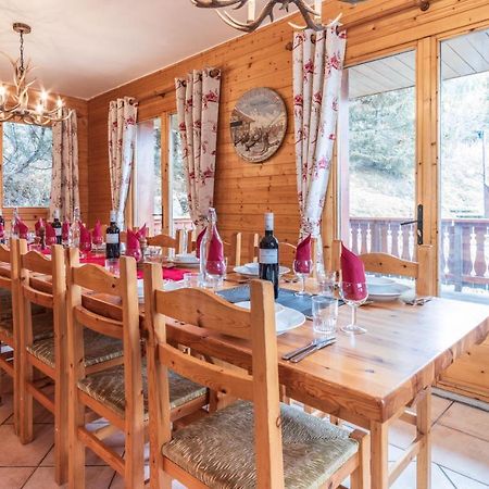 Snow Retreat Chalet Pandora, La Tania, Courchevel, 15 Person , Wifi Villa ภายนอก รูปภาพ