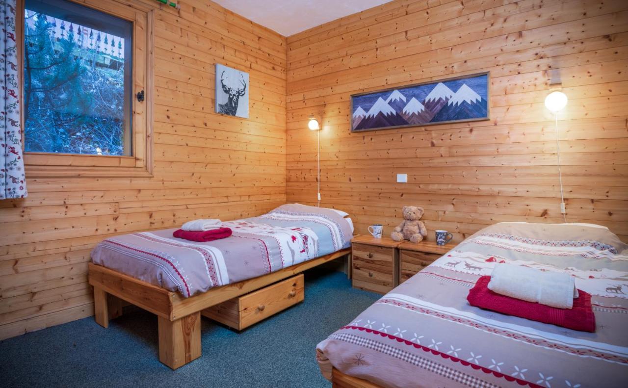 Snow Retreat Chalet Pandora, La Tania, Courchevel, 15 Person , Wifi Villa ภายนอก รูปภาพ