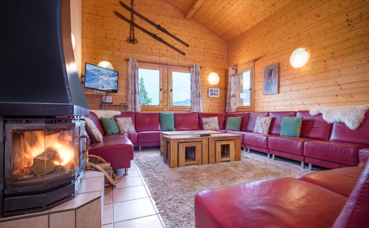 Snow Retreat Chalet Pandora, La Tania, Courchevel, 15 Person , Wifi Villa ภายนอก รูปภาพ